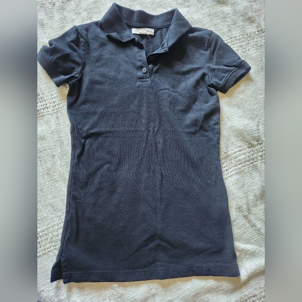 Aeropostale polo shorts uniforms‎ shirts size xs